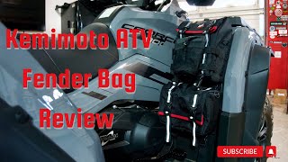 KEMIMOTO ATV Fender Bag Install amp Review [upl. by Joris905]