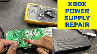 427 How to Repair XBOX Power Supply  How to Fix XBOX Power Supply No Power ON [upl. by Burgener53]