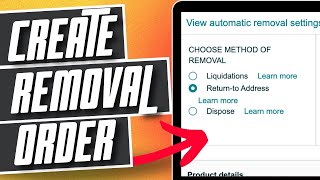 How To Remove Inventory at Amazon FBA [upl. by Tadio226]