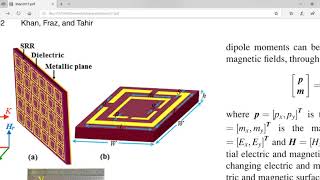 how to design metasurface and metamaterial in cst microwave studio [upl. by Liagibba]