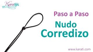 DIY ¿Cómo hacer un Nudo Corredizo  Karatips [upl. by Lepley]