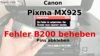 Canon Fehler B200 beheben [upl. by Behnken645]