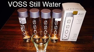 Voss Still Glass Water Bottle  Personal Review  Unboxing  By KrazyDad [upl. by Odnomra627]