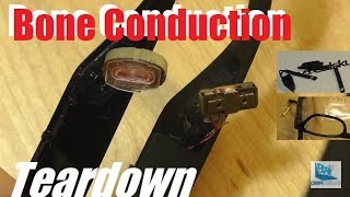 Teardown Bone Conduction Headphones How Does it Work [upl. by Nohsreg]