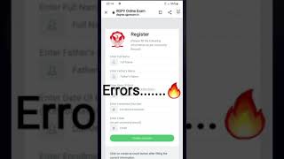degreergpvexamin Registration fails  How to do registration  RGPV  All Sems  BTech  MTech [upl. by Viccora]