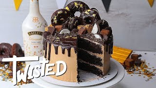 Baileys Vegan Birthday Cake Recipe [upl. by Akenahc462]