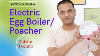 electric egg boiler  egg poacher  review [upl. by Aivata193]