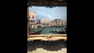 Art Minute Canaletto quotView of the Riva degli Schiavoni Venicequot [upl. by Ylekalb]