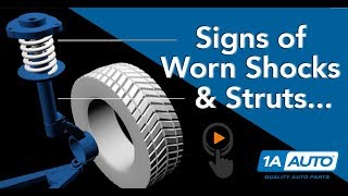 How to Tell Shocks and Struts Are Worn  Guide to Test Signs and Symptoms [upl. by Ynoyrb]