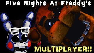 Five Nights At Freddys MULTIPLAYER MODE FNAF Fan Game [upl. by Geraud]