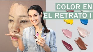 El color en el retrato I Tonos piel en la pintura al óleo y acrílico [upl. by Allehcim]