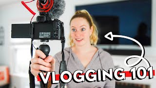 HOW TO VLOG For Beginners  Tips to make better vlogs amp become a SUCCESSFUL VLOGGER on YouTube [upl. by Fay8]