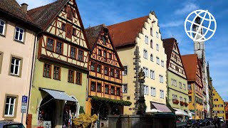 Rothenburg ob der Tauber Germany Amazing Places 4K [upl. by Maer]