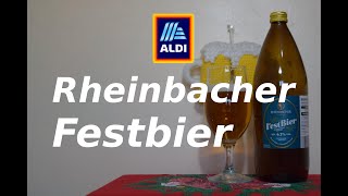 Aldi Rheinbacher Festbier [upl. by Schroer966]