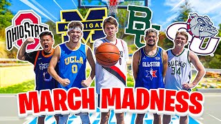 1 v 1 Basketball March Madness Tournament [upl. by Yessej]