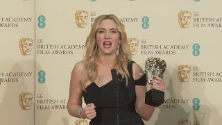 BAFTAs 2016 Kate Winslet has this INSPIRING advice for young women [upl. by Daberath389]