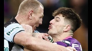 NRL Highlights Melbourne Storm v Cronulla Sharks  Round 22 [upl. by Shellie]