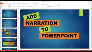 How To Add Narration To Your PowerPoint Presentation [upl. by Aelanna972]