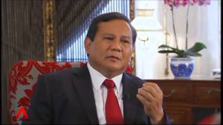 The Interview Indonesian presidential candidate Prabowo Subianto [upl. by Moht185]