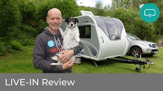 £18k 2berth FUN Lightweight Caravan  Bailey Discovery LIVE IN Review [upl. by Eugenle]