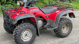 Honda foreman 400 test drive and review [upl. by Cormick]