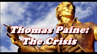 History Brief Thomas Paine and The Crisis [upl. by Nuyh]