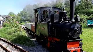 Utrillas steam locomotive  Lancashire Mining Museum  The Lancashire Steam Heritage Festival 2022 [upl. by Rednijar319]