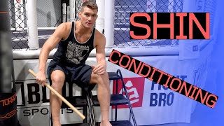 How To Condition Your Shins  Stephen Wonderboy Thompson [upl. by Ebenezer733]