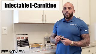 Injectable Vitamin Series  L Carnitine  Fat Burner [upl. by Nitsirc]