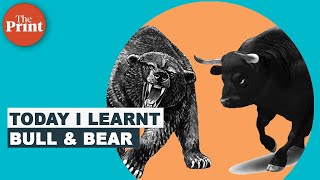 What do bull and bear mean in the stock market [upl. by Toll]