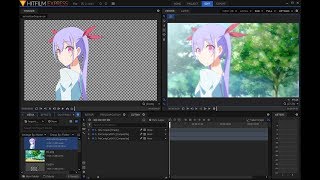 How to add Anime Feeling in Composite with Clip Studio Paint and Hitfilm Express [upl. by Arette]