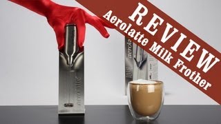 Aerolatte Milk Frother  Exclusive Review [upl. by Hnoj407]