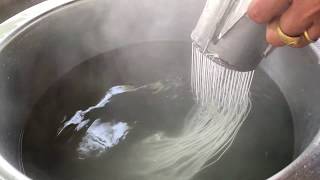 Thai Rice Flour Noodles Recipe [upl. by Siugram]