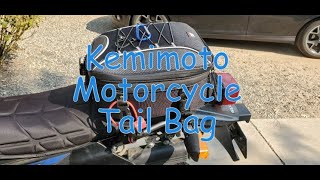 Kemimoto Motorcycle Tail Bag [upl. by Rainwater]