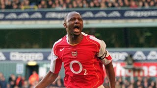 Patrick Vieira The Giant Skills amp Goals [upl. by Dur72]