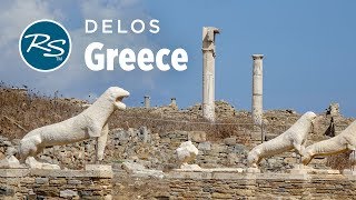 Delos Greece Ancient Ruins  Rick Steves Europe Travel Guide  Travel Bite [upl. by Ahsien]