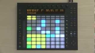 Ableton Push 1 Tutorial Part 2 Making Beats [upl. by Castro]