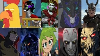 Defeats of my favourite Cartoon Villains Part 1 100 Subscribers Special [upl. by Rehportsirhc182]