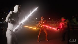 The Flash 7x18 Barry and Thawne vs Godspeed [upl. by Nadeau143]