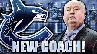 CANUCKS GET NEW COACH BRUCE BOUDREAU TO VANCOUVER Travis Green Fired NHL News amp Rumours Today [upl. by Colner567]