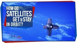 How Do Satellites Get amp Stay in Orbit [upl. by Uird]