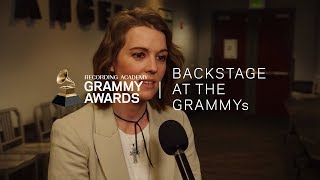 Brandi Carlile GRAMMY Rehearsals Interview  2019 GRAMMYs [upl. by Jo-Anne]