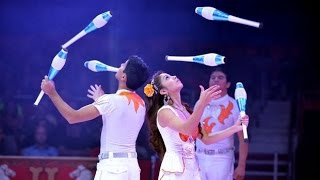 2014 Rinny Family Juggling Act At the Big E Circus [upl. by Mixam]