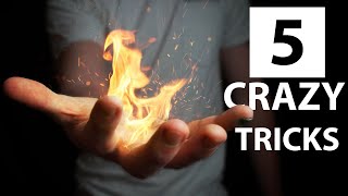 5 CRAZY Magic Tricks Anyone Can Do  Revealed [upl. by Arahsal]