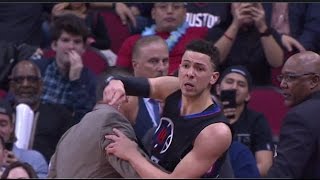 Player HITS REF gets EJECTED from game  Clippers vs Rockets  123016 [upl. by Enelez]