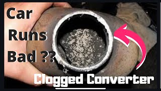 Clogged catalytic converter [upl. by Enamrej523]