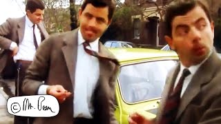 CAR Trouble  Mr Bean Funny Clips  Mr Bean Official [upl. by Kcinomod]