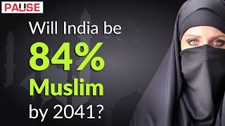 Will India be 84 Muslim by 2041  Factly [upl. by Drisko]