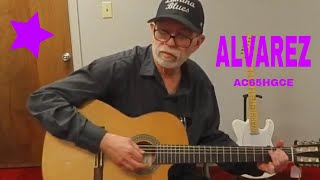 Alvarez AC65HCE Nylon String Guitar Demonstration [upl. by Ahseetal]