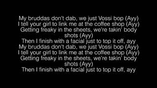 Stormzy Vossi Bop Lyrics [upl. by Rahr799]